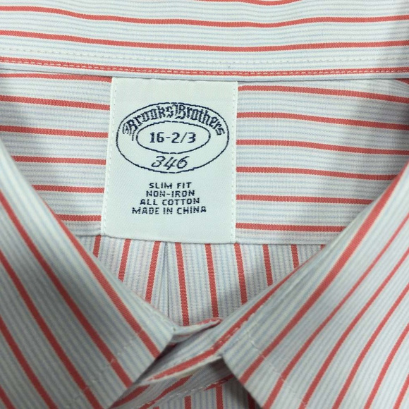 Brooks Brothers Slim Fit‎ Non Iron Button Shirt - Picture 5 of 5